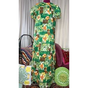 60s Sears Hawaiian Dress